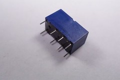 HG2C-5S Alco Relay DPDT 5V Coil 1A 20 x 9.6 x 10.6mm 8 Pin NOS