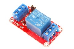 1 Channel RelayModule Isolated Optocoupler 5V 12V 24V High Low Level Size: 5V