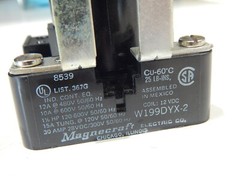 MAGNECRAFT Electromechanical Relay 12VDC 70Ohm 40A SPST-NC-DB (63.5×61.7×55.37)m