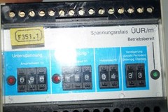 KUHSE UUR/m 310-0 Voltage Relay