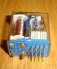 Gould Allied Control Relay TF154-CC-CC 12VDC 185OHM CONT. 5A-29VDC