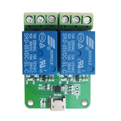 HID Drive-free Micro USB 1 2 4 Channel 5V Relay Module 5V 10A/250VAC 10A/30VDC