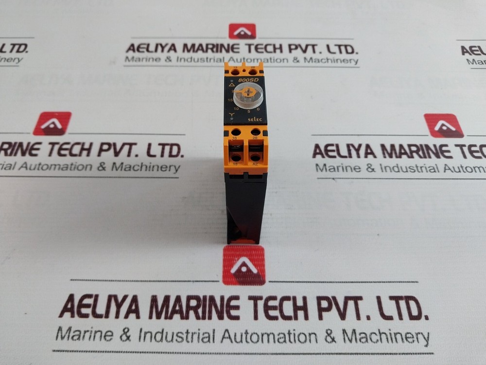 Selec 800SD-2-230 Function Timer 250V AC/24V DC Resistive 5a