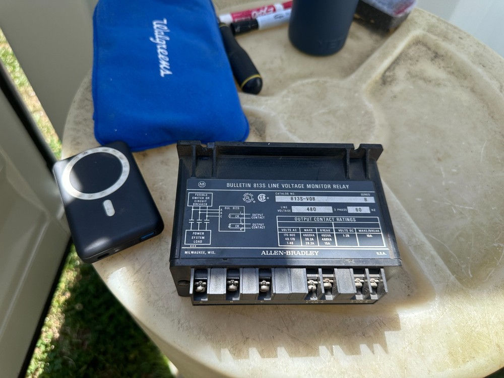 Allen-Bradley 813S-VOB Line Voltage Monitor Relay