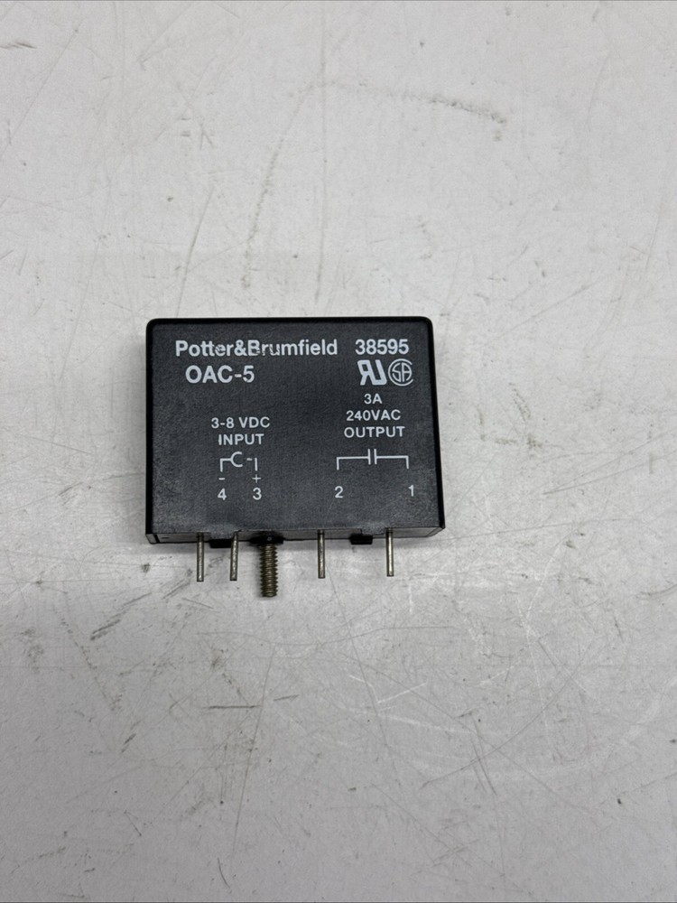 Potter & Brumfield OAC-5 Relay I/O Module OAC5