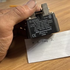 MAGNACRAFT ELECTRIC POWER RELAY W199AX-14 120Vac