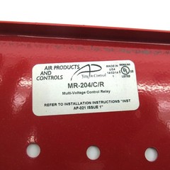 Air Product Control MR-204/C/R Multi-Voltage Control Relay 4 Module 10A DPDT Red