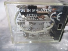 OMRON MY2-US-SV 24VAC RELAY 24VAC LOT OF 6 NSNP