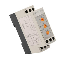 Voltage Monitoring Relay DC 12V/24V/36V/48V Over-Voltage and Under-Voltage Prot