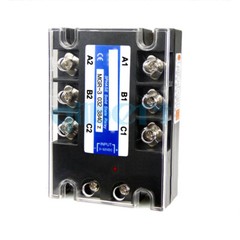 DC To AC /AC To AC SSR 10/25/40/60/80/100/120/150/200A 3 Phase Solid State Relay