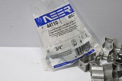 Lot of 62 Misc Conduit Hangers – 3/8″ 1/2″ 3/4″ – RACO 2052 #0 & Neer 44110 #1