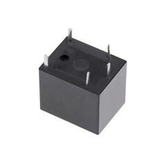 JQC-T78-DC05V-C DC5V Coil SPDT 5 Pin Electromagnetic Power Relay Black 10 Pcs