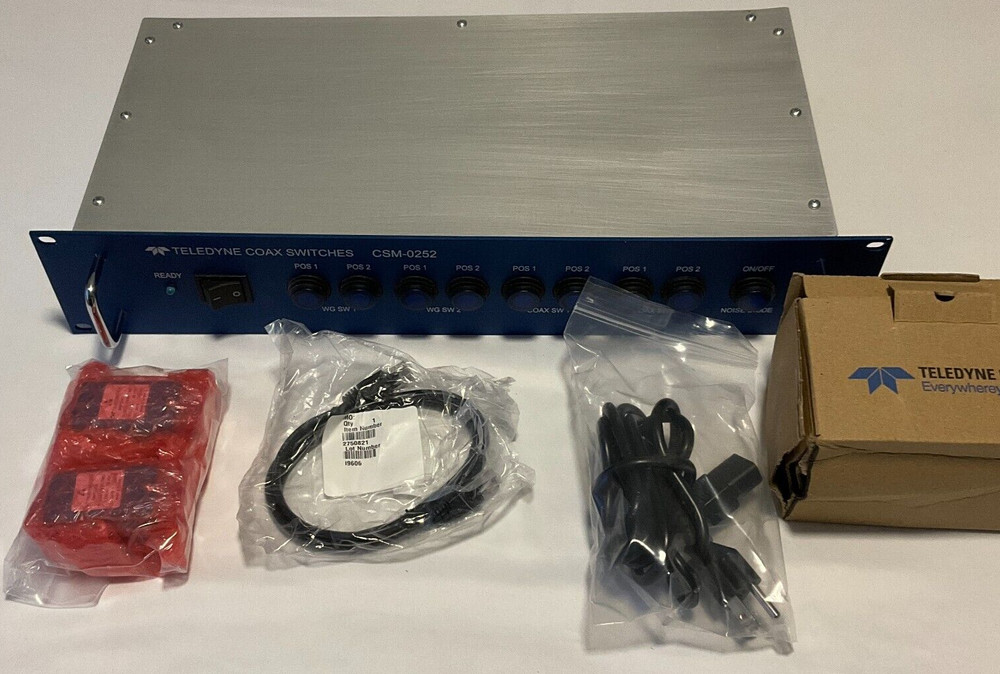 Teledyne Relays Coax Switches And Switch Matrix Cx And Wg Model Csm-0252