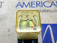 IDEC RR3PA-UL Relay DC24V With Socket Base Finder 90.27