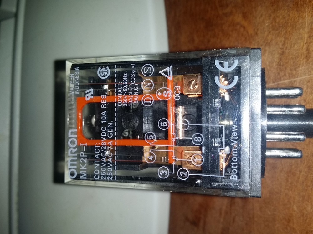 MK2P-I Relays and PFD83A Mounting Socket