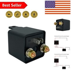 12V High Power 200A SPST Relay with Silver Contacts – Heavy-Duty Performance