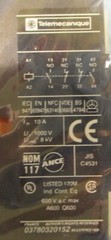 Telemecanique CA2DN22B6 Control Relay 24V 60Hz 005115 600VAC Max CA2 DN22B6