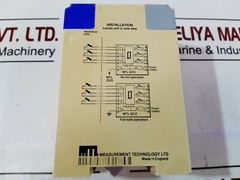 Measurement Technology MTL2212 3-Channel Switch Operated Relay