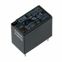 CDE CDR761AHQPN 24 VDC SPST Miniature Relay PCB Mount USA Seller