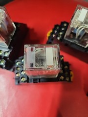 LOT OF 4 Omron MY4N-D2 24 VDC W/ SOCKET