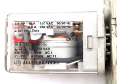 Allen-Bradley 70C-HA33A2, 24VAC, 11-Pin Octal Relay & Schrack 10A, 380V Socket