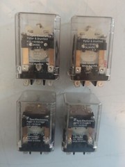 Lot of 4 POTTER & BRUMFIELD KUP-11D15-24 RELAYS 3541, 24VDC, 10A. 120VAC Good