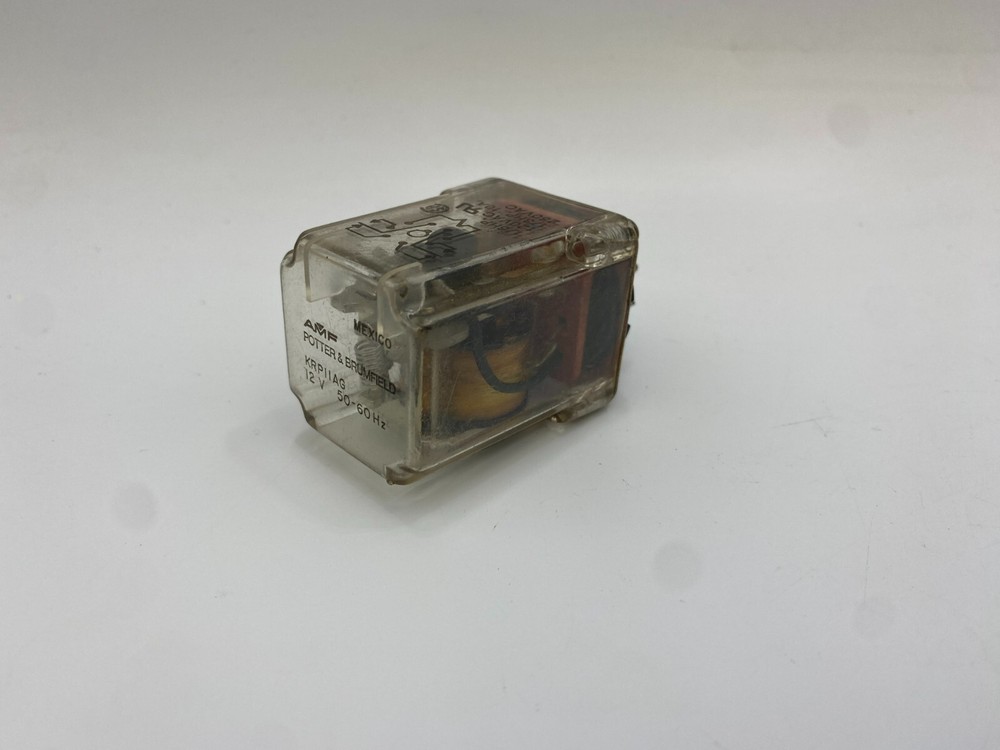 Potter & Brumfield KRP11AG General Purpose Relay 12V 50/60HZ 1/6HP 120VAC 1/3HP