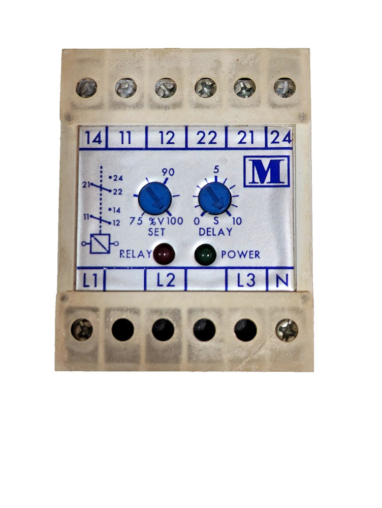 *NEW NO BOX* MULTITEK M200V1XVN VOLTAGE RELAY UNDER TRIP 220V