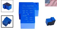 30A General Purpose 12VDC Relay – Normally Open, DIN Rail Mounted Solution