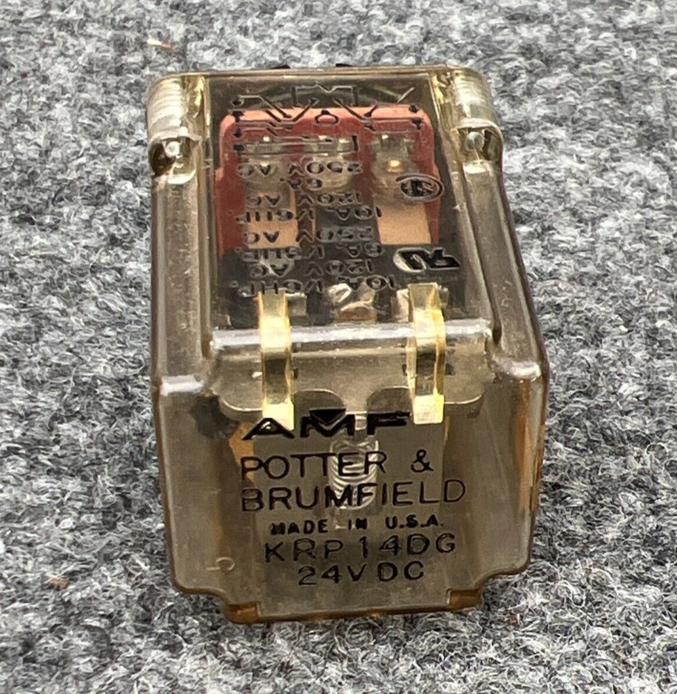 Potter Brumfield PB KRP14DG-24 General Purpose Relay 11 Pin 24VDC Used