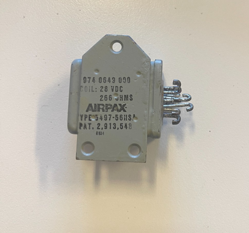 Airpax Relay Crystal Can