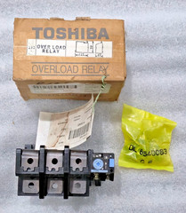 TOSHIBA T125A OVERLOAD RELAY 85A JEM IEC BS FREE FAST SHIPPIING FEDEX