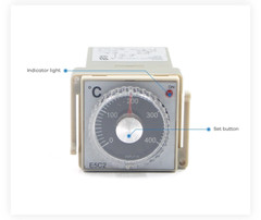 Temperature Controller Socket Guide Rail Type Relay Output K Input Thermostat AC