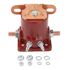 Hot Rod Starter Relay Solenoid 12V 4-Terminal Heavy Duty SW3 Compatible with 195