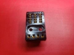 Allied 16 Pin Gold Plated Relay Socket A2163 NOS