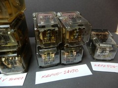 Potter & Brumfield Lot of Octal Base Relays Shown Many Voltages! 13 Total
