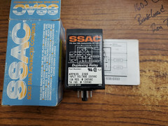 SSAC ARP63S Duplexing Alternating Relay 230VAC Lead Lag Pump Control 8-Pin