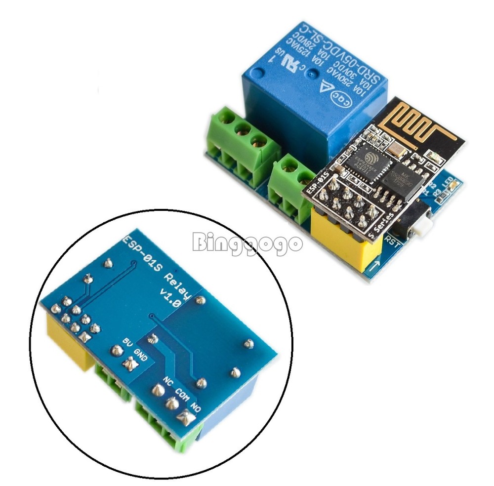 DIY 5V Wifi Relay Module +ESP8266 ESP-01S for TOI APP Controller Smart Home NEW