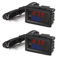 UMLIFE 2PCS Temperature Controller -50 to 110 Celsius (-58 to 230 F) DC 12V P…