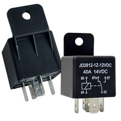 5 Pack Relays 12V 40A, 5 Pin Relay Model JD2912-1Z-12VDC 40amp 14VDC, Automot…