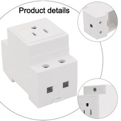 Easy Integration DIN Rail Socket for Convenient Mounting on Rail Installation