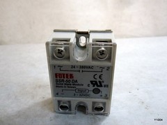 1 SOLID STATE RELAY, SSR-50 DA, 24~380vac, 3~-32 VDC, FOTEK
