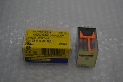 SQUARE D 8501RS14V14 SER.D RELAY 24V NSMP