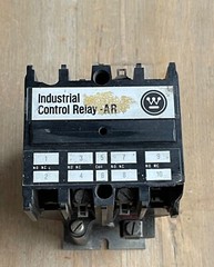 WESTINGHOUSE AR4A 766A023G01 INDUSTRIAL CONTROL RELAY 600V 10A