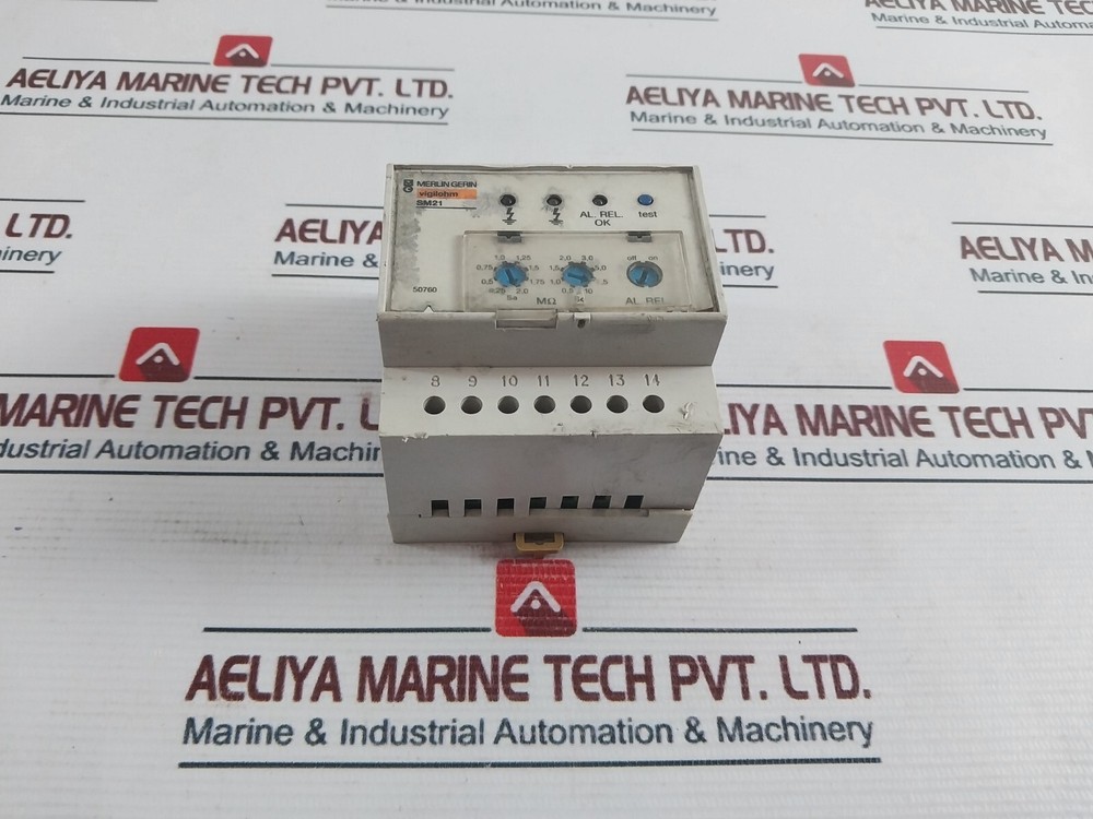 Merlin Gerin SM21 Vigilohm Relay 115-127 VAC