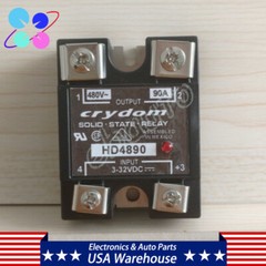 1PC Solid State Relay SSR Modul For Crydom HD4890 3-32VDC 480VAC 90A Panel Mount