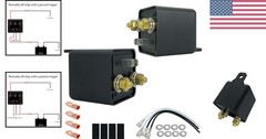 Reliable 120A SPST Relay Set – 12V Heavy-Duty Performance for Automotive Needs