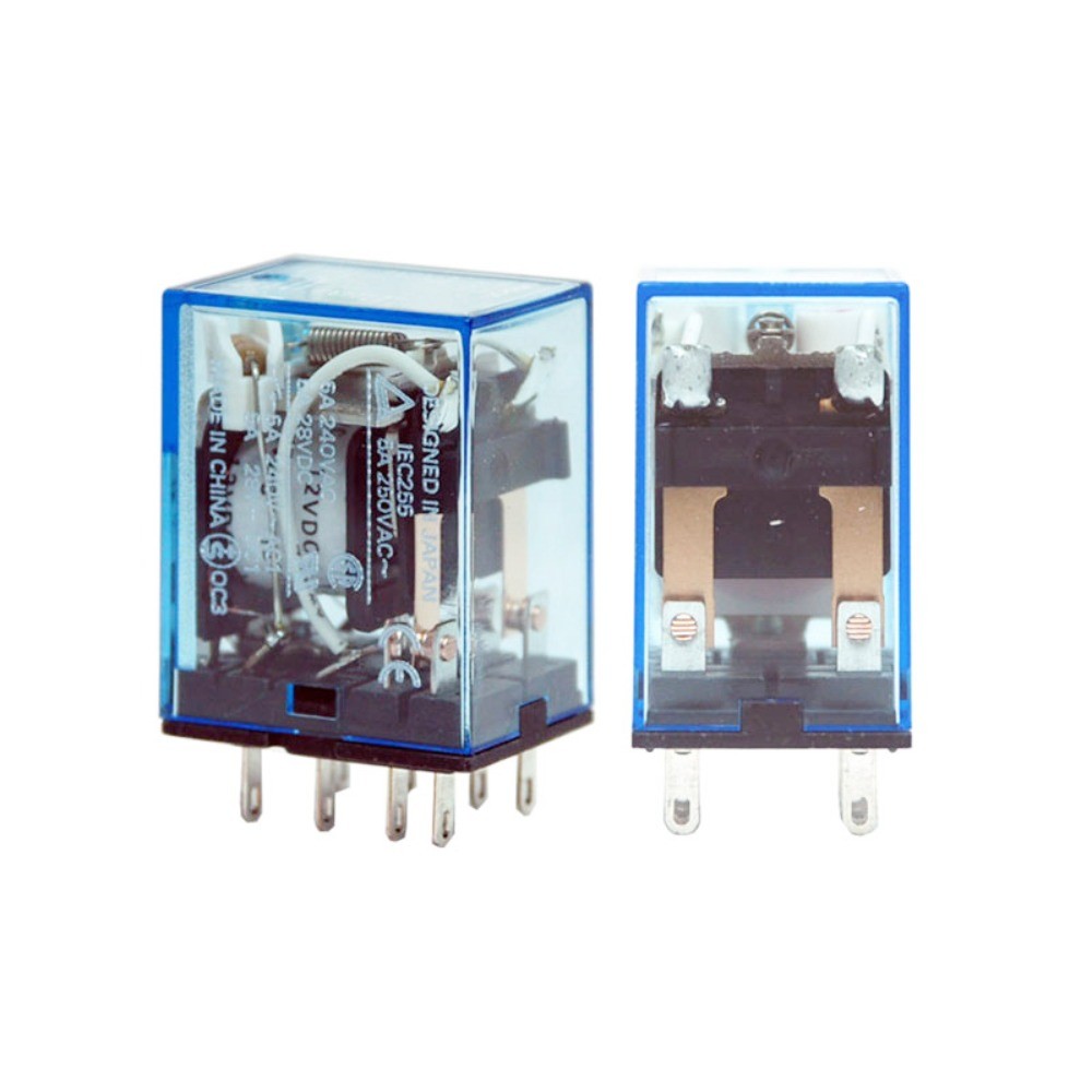 2PCS Relays MY2N-J MY3N-J MY4N-J MY4N-GS DC/AC12V 24V 48V 110V 220V 380V OMRON