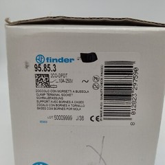 Finder 95.83.3 10A 250V Din-Rail Screw Terminal Box of 8