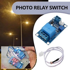 2pcs XHM131 Light Sensitive Resistor Module 12V Light Control Module Lic…
